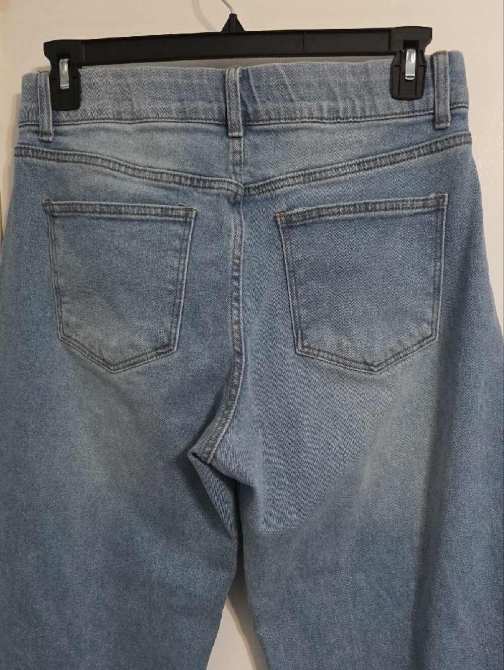 Indigo Poppy Light Wash Barrell Jeans Sz 10 - Picture 8 of 8